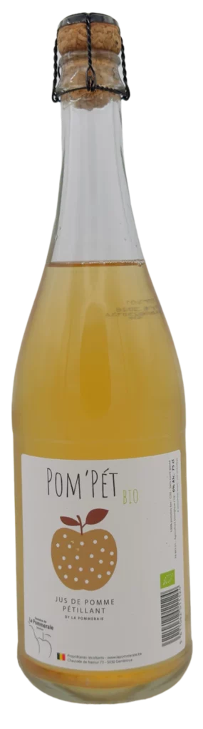 Jus de pomme pétillant