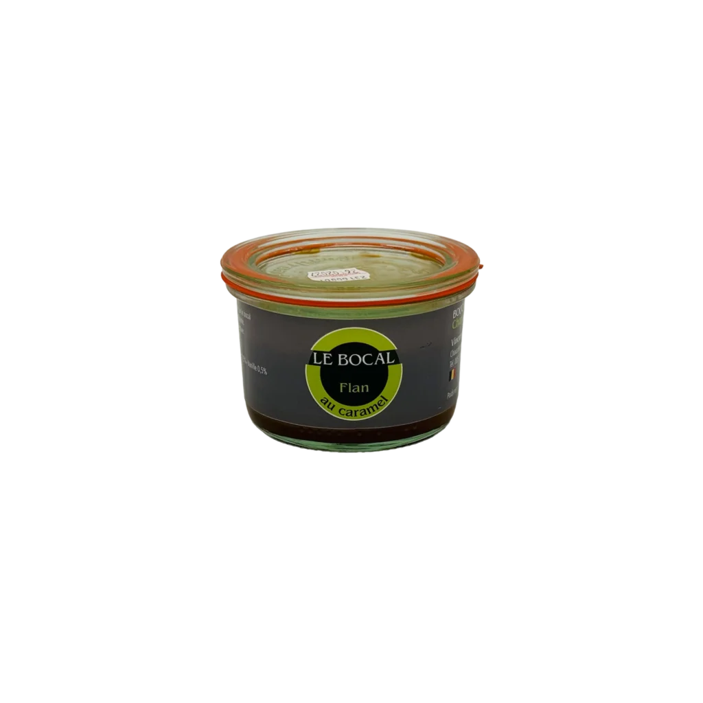 Flan au caramel de la boucher Gerlaxhe