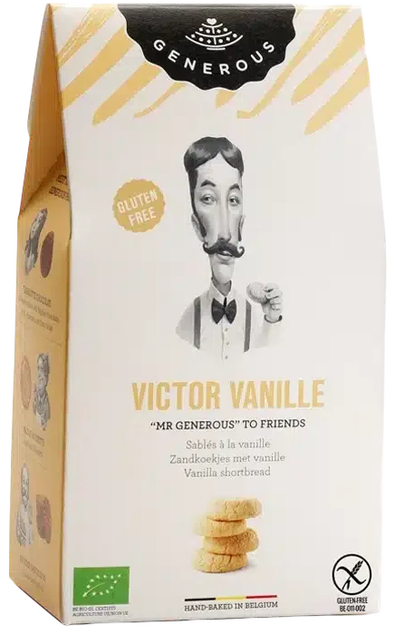Sablés à la vanille Victor de generous